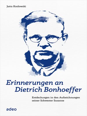 cover image of Erinnerungen an Dietrich Bonhoeffer